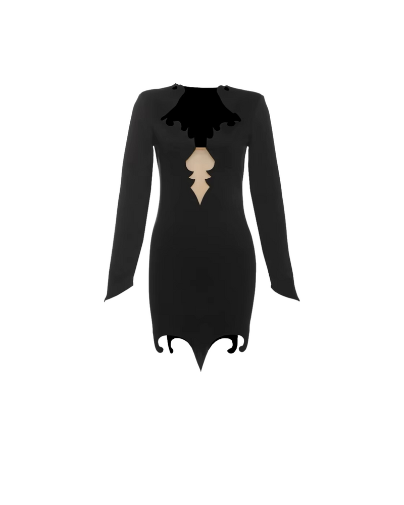 Inferno Flame Mini Dress