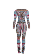 Pixel Print Two Piece