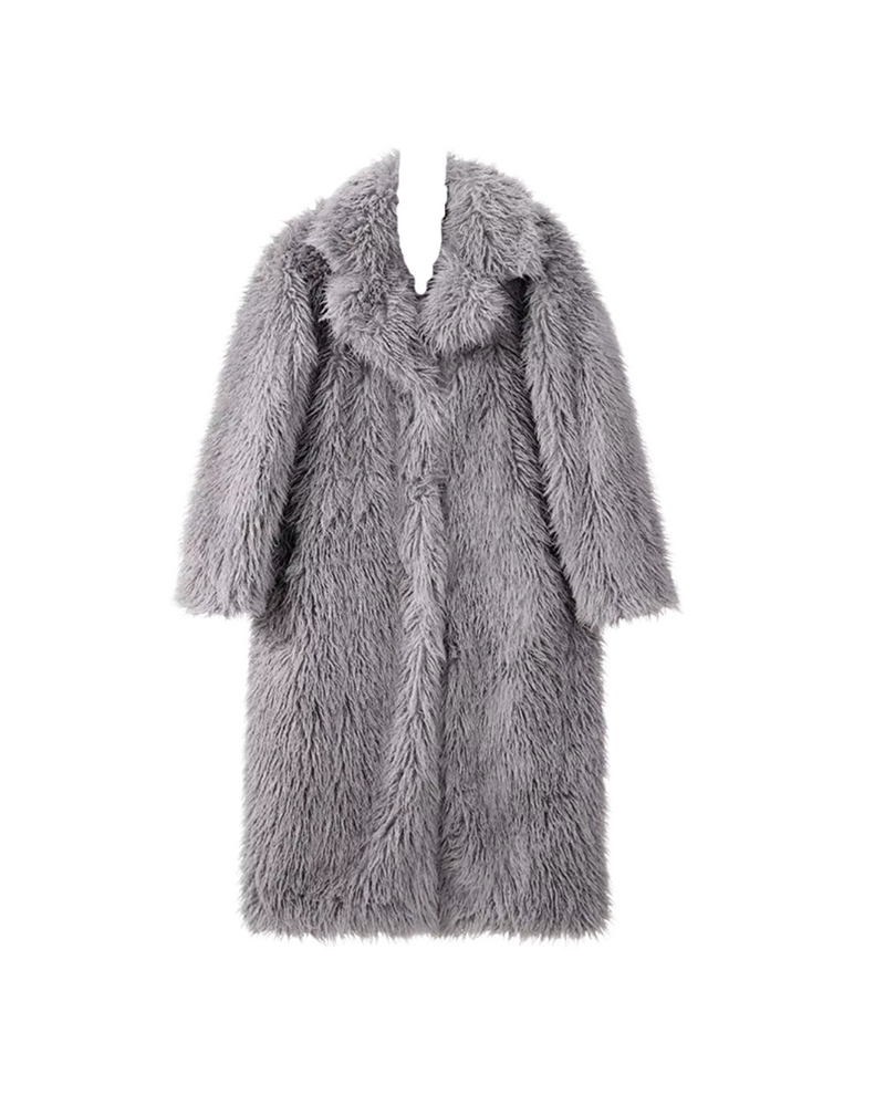 Sahara Faux Fur Overcoat