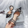 Giselle Bow Rhinestone Heel