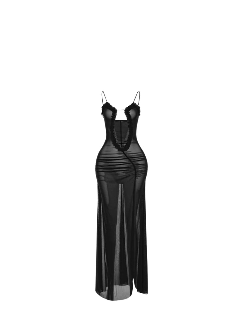 Laila Maxi Dress - Black