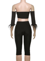 Feather Luxe Two Piece