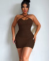 Summertime Fine Textured Mini Dress