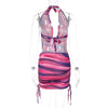 Tanya Tie Dye Halter Mini