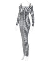 Playing Mind Games Maxi Dress