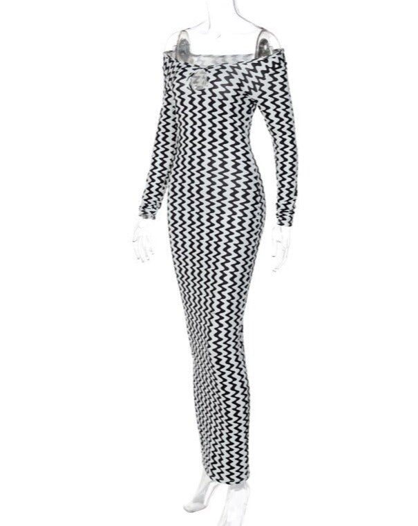 Playing Mind Games Maxi Dress