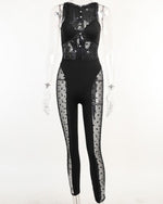 High Stretch Diamond Jumpsuit