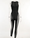 High Stretch Diamond Jumpsuit