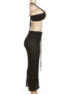 Leila Knit Two Piece Skirt Set