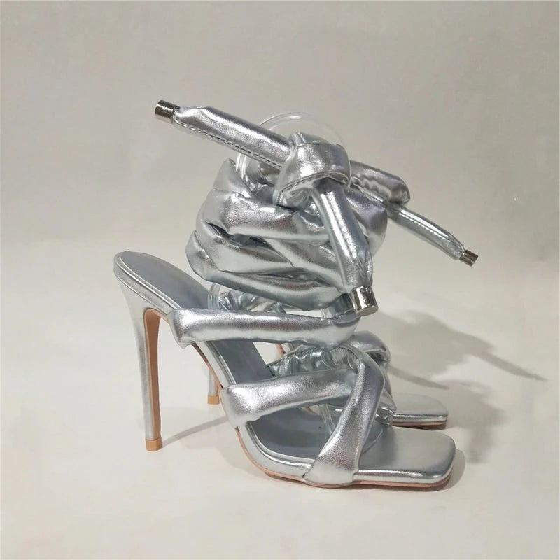 Rope Heeled Sandal