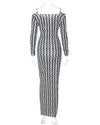 Playing Mind Games Maxi Dress