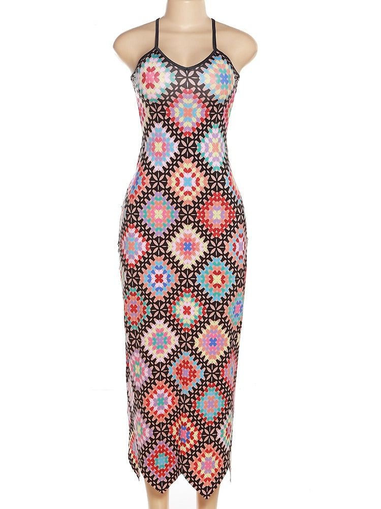 Tataiana Printed Maxi Dress