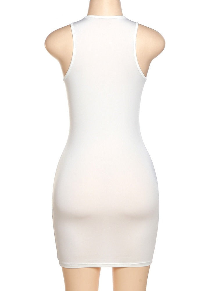 Laced Mini Dress