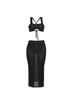 Leila Knit Two Piece Skirt Set