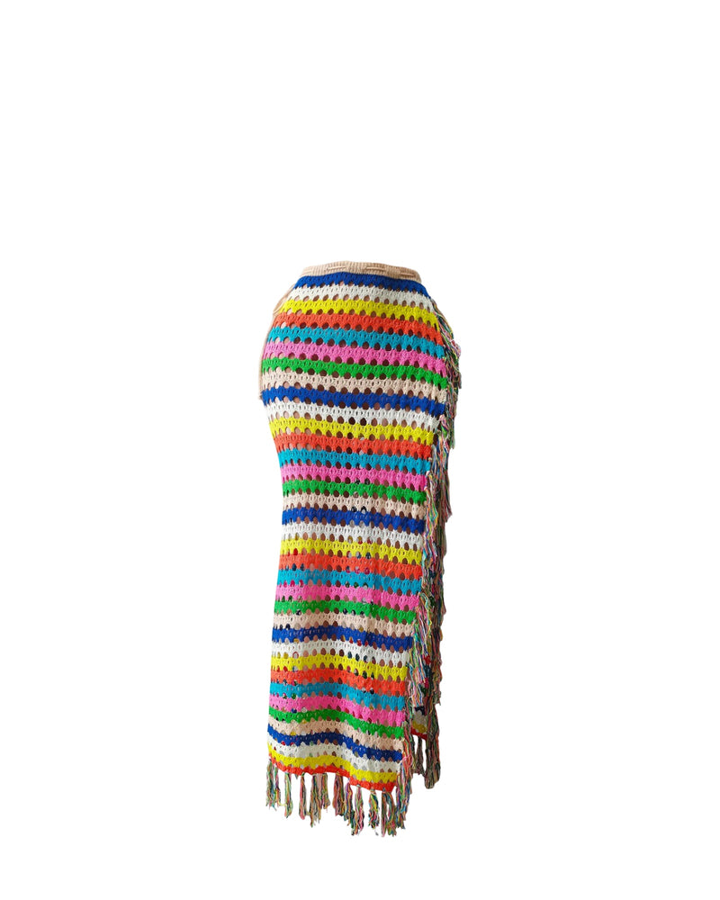 Summerella Crochet Maxi Skirt
