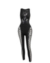 High Stretch Diamond Jumpsuit
