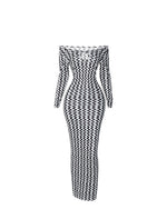 Playing Mind Games Maxi Dress