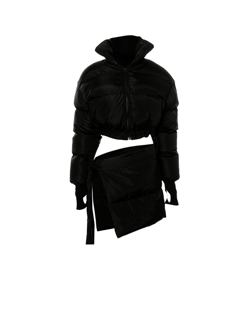 Luxury Puffer Jacket Set
