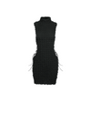 Stacked Mini Dress - Black