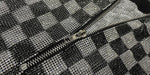 Rhinestone Chain Checkered Set