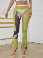 Lime Mesh Pants