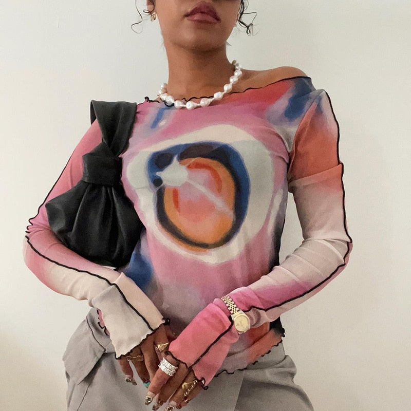 Printed Mesh Top