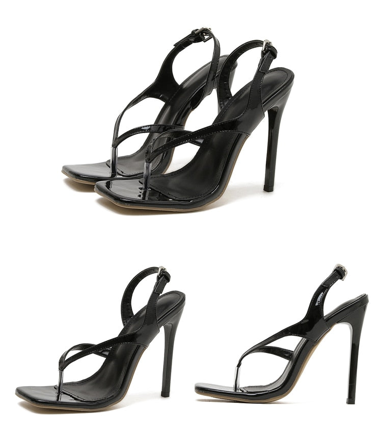 Sarai Buckle Strap Heels