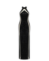 Eliza Mesh Detail Gown