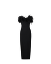 Tessa Feathered Top Bandage Dress