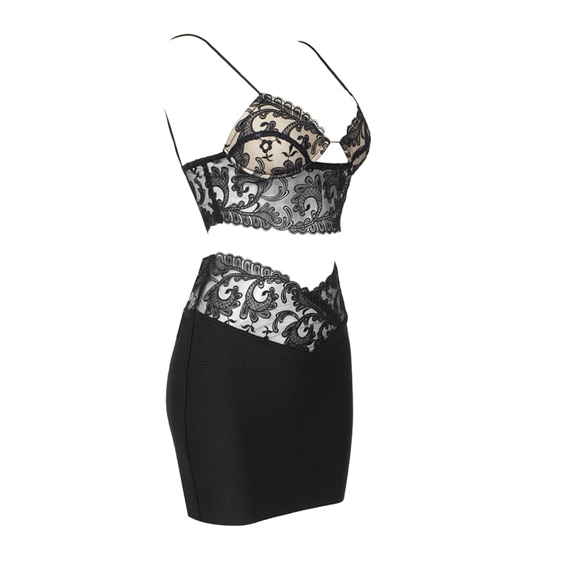 Karina Lace Two Piece Set