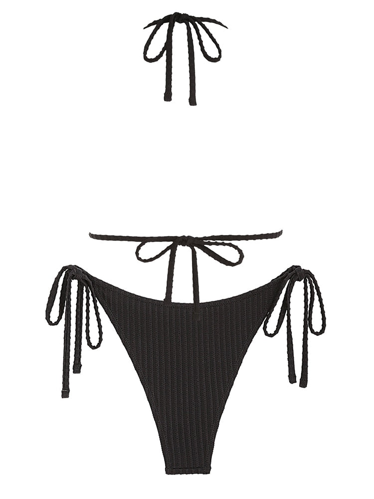 Amina Textured Bikini