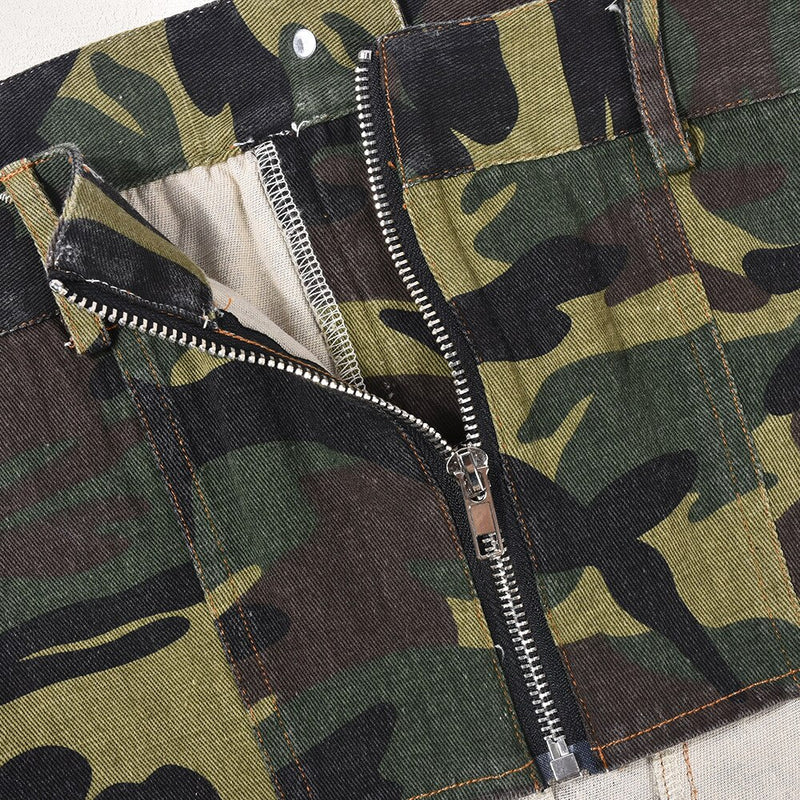 Strapless Camo Corset