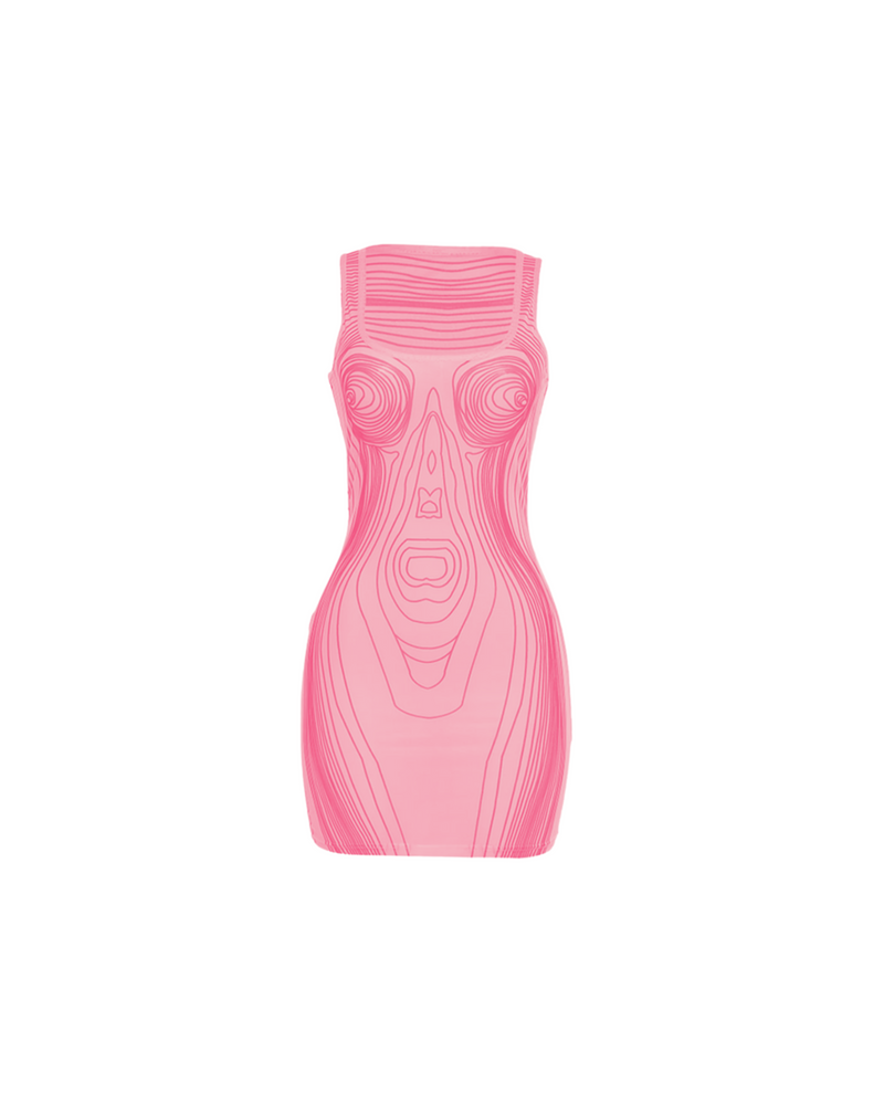 Serving Body Mesh Mini - Pink