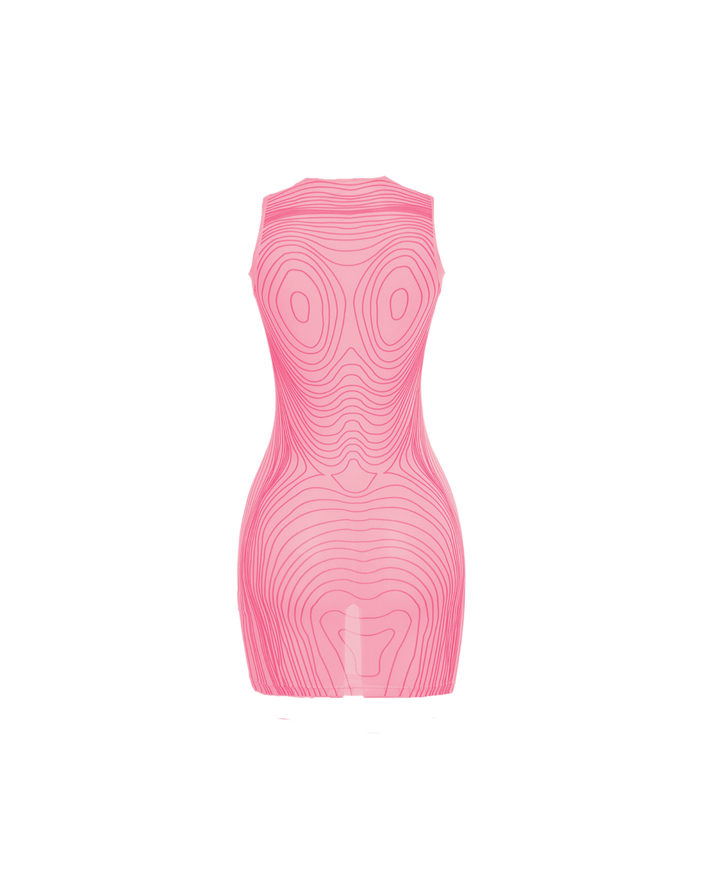 Serving Body Mesh Mini - Pink