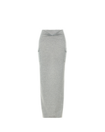 Grey Maxi Skirt