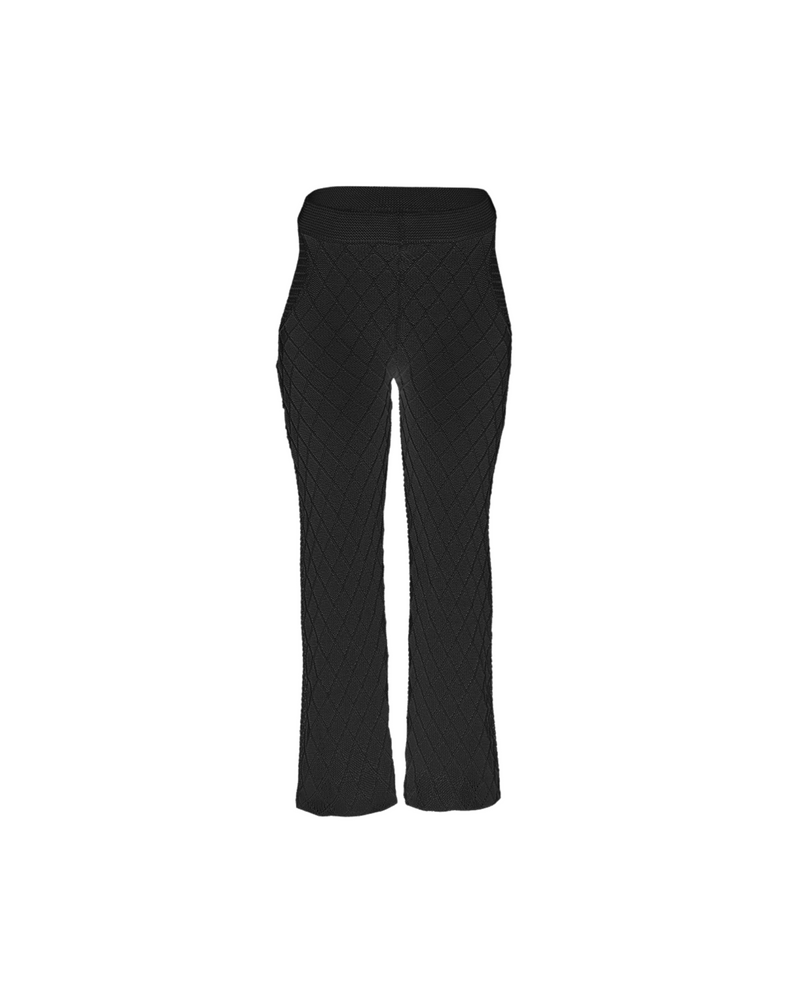 Hip Cut Out Crochet Pant