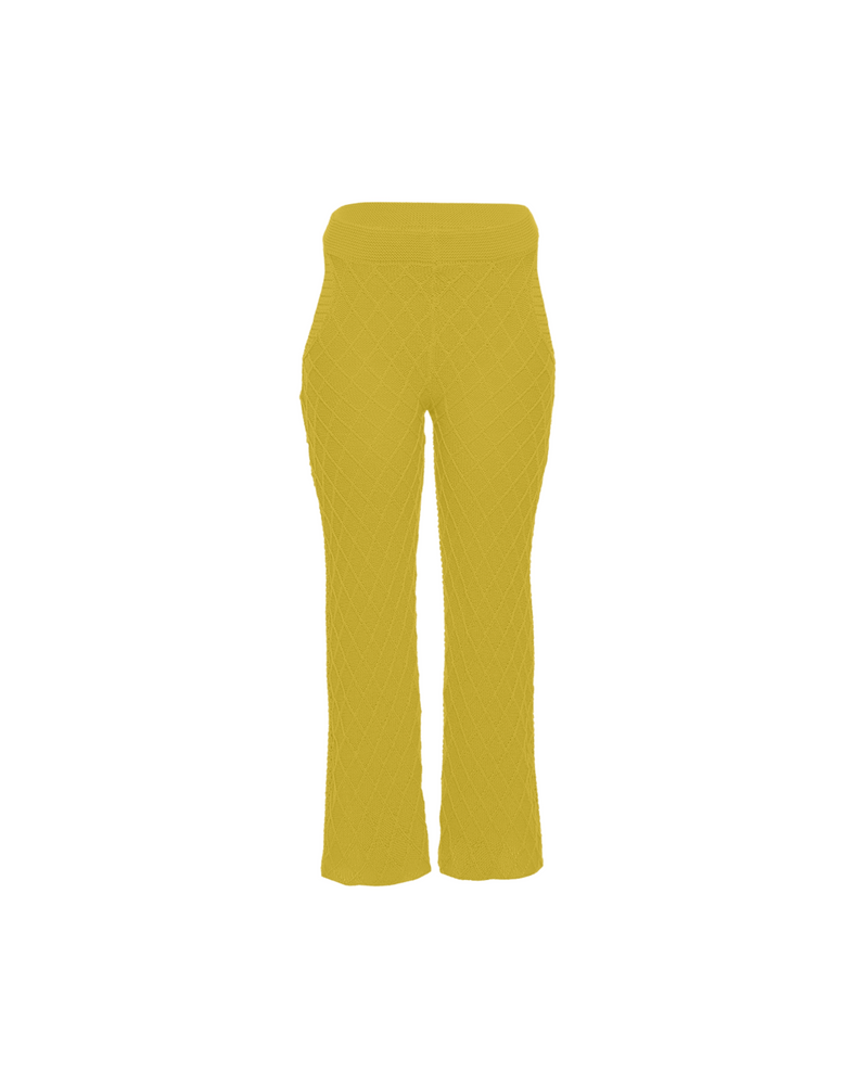 Hip Cut Out Crochet Pant