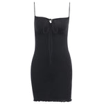 The Front Tie Babydoll Cami Dress