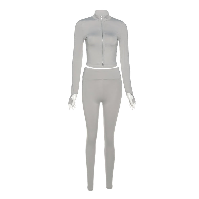 Basic Zip Up Tracksuit