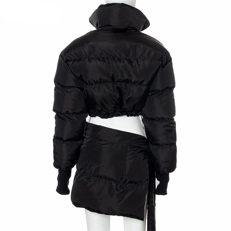 Luxury Puffer Jacket Set