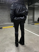 The Faux Patent Leather Pant