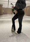 The Faux Patent Leather Pant