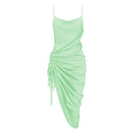 Draped Slip Dress